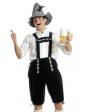 Lederhosen bávaro de luxo.