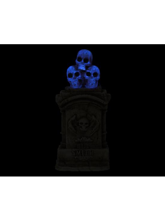 Lápide de 84 cm com luz, som e movimento - Decoração de Halloween
