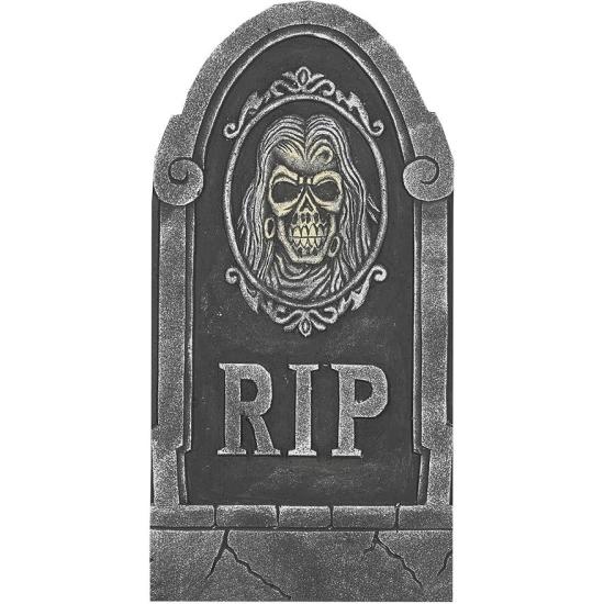 Lápide decorativa RIP 33 x 65 cm