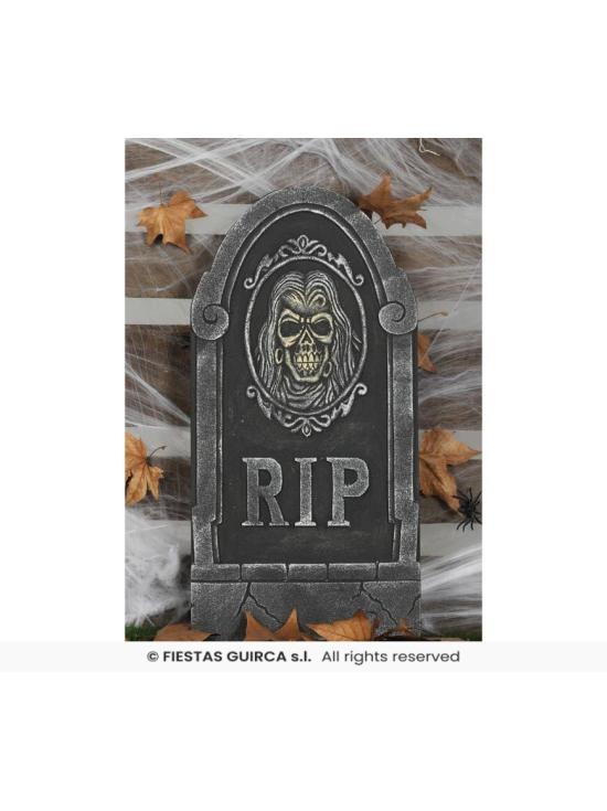 Lápide decorativa RIP 33 x 65 cm