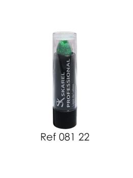 Batom Skarel Verde Glitter