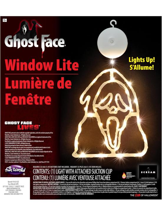 Luzes de janela GhostFace