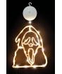 Luzes de janela GhostFace