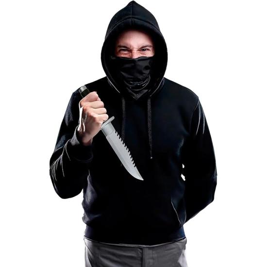 Machete de plástico de 40 cm para fantasias Machete de plástico de 40 cm para fantasias