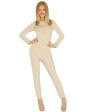 Collant feminino cor de carne