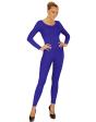 Body feminino azul