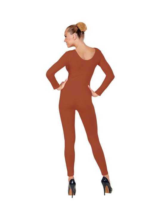 Body feminino marrom