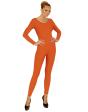 Body Feminino Laranja