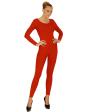 Body Feminino Vermelho