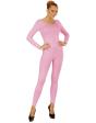 Body Feminino Rosa Chiclete