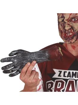 Mão de zumbi látex 30 cm