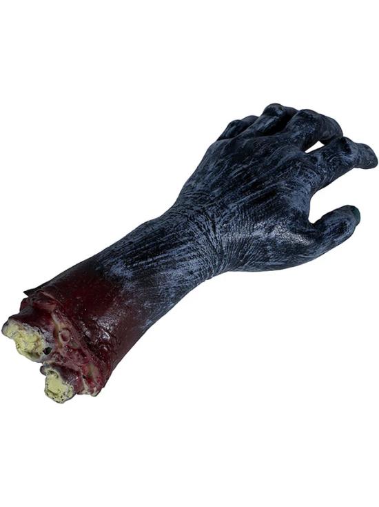 Mão de zumbi látex 30 cm