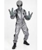 Mãos de látex assustadoras de alienígenas. Tamanho único para adultos.