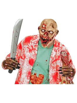 Mãos de zumbi em látex para adultos