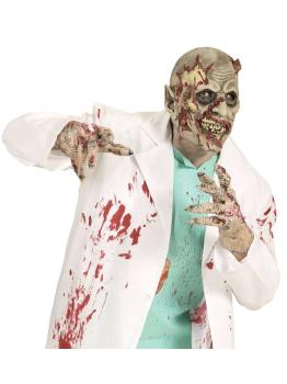 Mãos de zumbi de látex