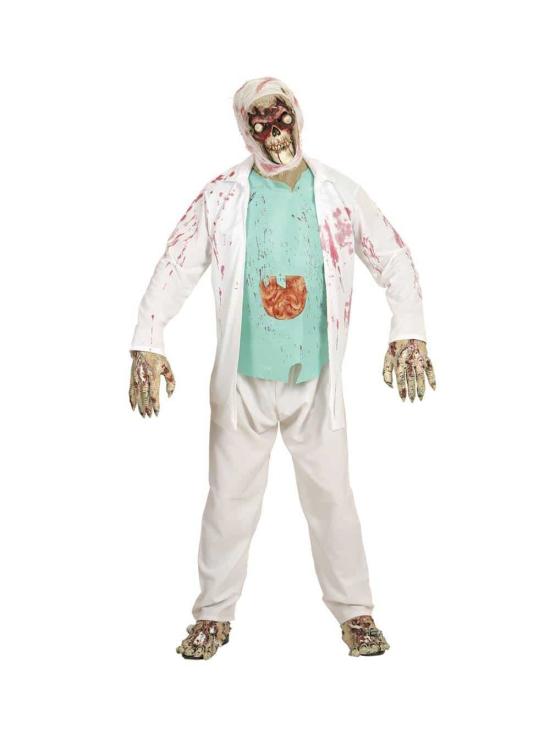 Mãos de zumbi de látex