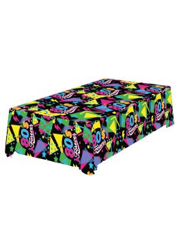 Toalha de mesa anos 80 137X274 cms