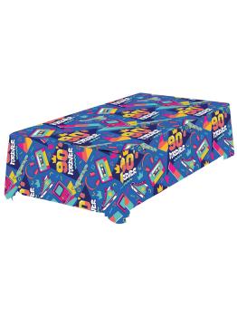 Toalha de mesa dos anos 90 de 137X274 cms