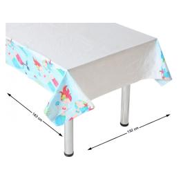 Toalha de Mesa Pequena Sereia 183 x 132 cm