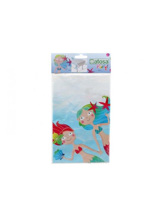 Toalha de Mesa Pequena Sereia 183 x 132 cm