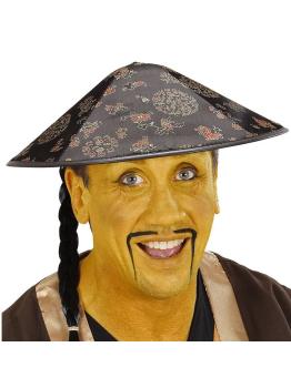 Maquiagem facial amarela em tubo chinês.