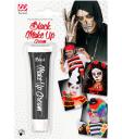 Maquiagem com creme facial preto