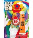 Maquiagem creme facial em laranja