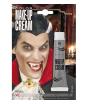Maquiagem creme facial cinza