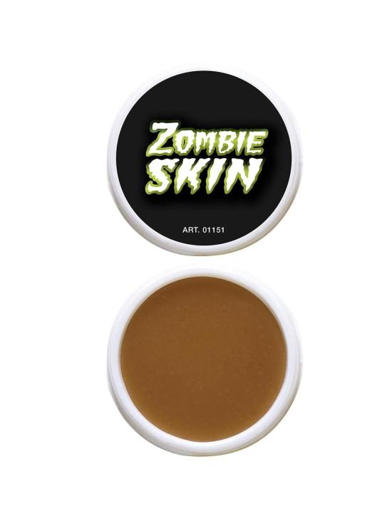 Maquiagem de pele de zumbi