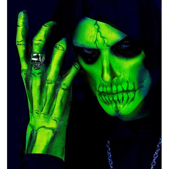 Maquiagem Verde Fluorescente em Frasco de 30ml Maquiagem Verde Fluorescente em Frasco de 30ml