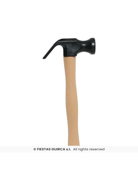Martelo de brinquedo de 40 cm para fantasias e Halloween
