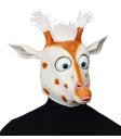 Máscara de girafa para fantasias
