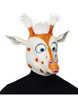 Máscara de girafa para fantasias