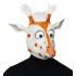 Máscara de girafa para fantasias