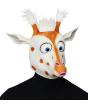 Máscara de girafa para fantasias
