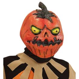 Máscara de abóbora assassina de Halloween para crianças