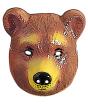 Máscara infantil de urso