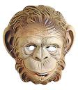 Máscara para fantasias infantis Macaco.