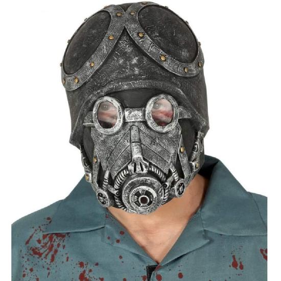 Máscara adulta de látex do Soldado do Apocalipse Máscara adulta de látex do Soldado do Apocalipse