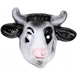 Máscara de vaca plástica infantil