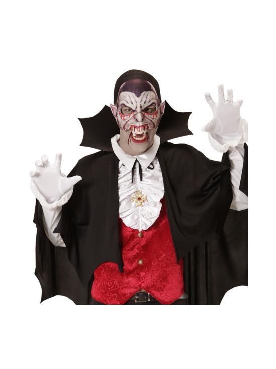 Máscara de vampiro sem queixo