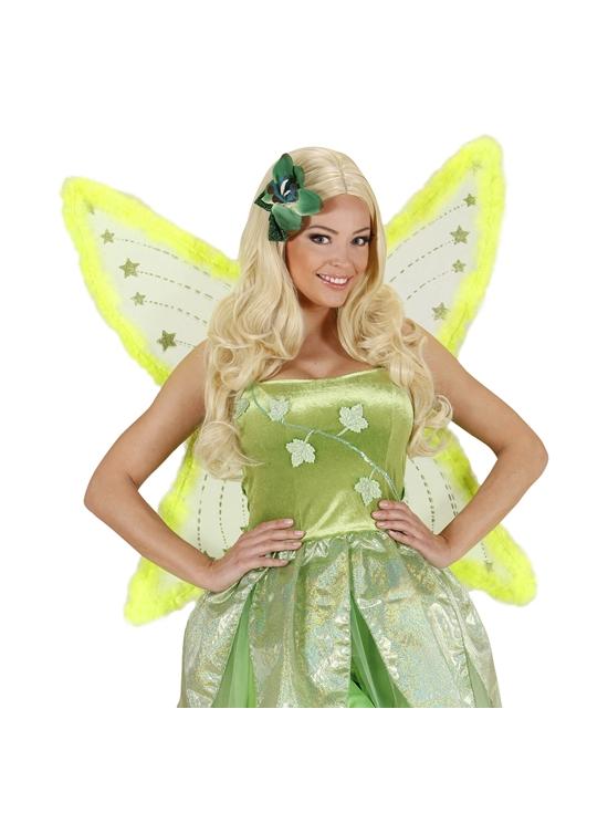 Asas Maxi Tinker Bell Verdes com Glitter