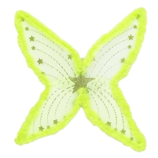 Asas Maxi Tinker Bell Verdes com Glitter