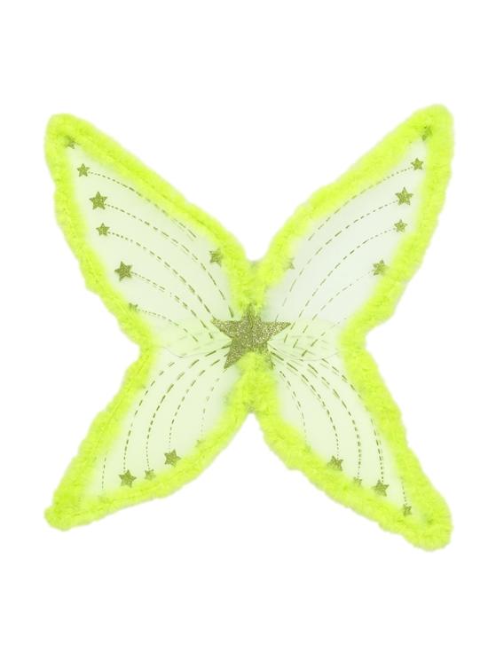 Asas Maxi Tinker Bell Verdes com Glitter