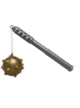 Maça Medieval com Bola Cravada 33 cm