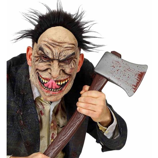 Meia máscara de cabelo de assassino