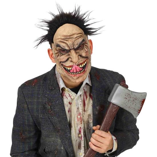 Meia máscara de cabelo de assassino