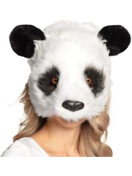 Máscara de pelúcia de panda