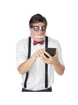 Meia Máscara Nerd.