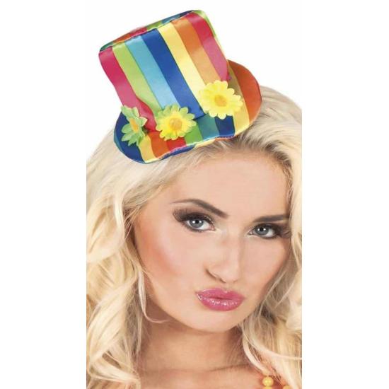 Mini cartola arco-íris.